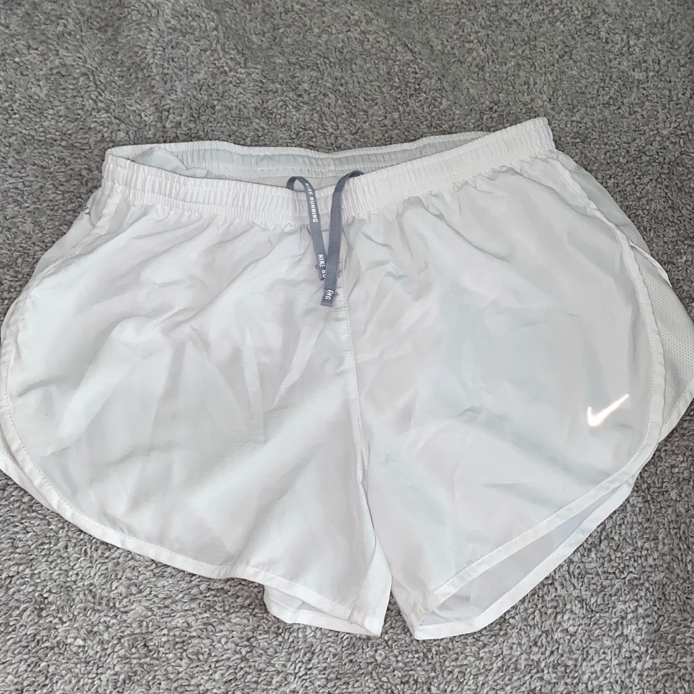 White Nike Shorts